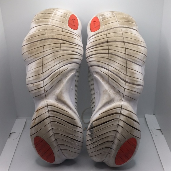 NikeFree 5.0 Mens Running Athletic Shoes White Multi Color Size 8.5 - Picture 9 of 16